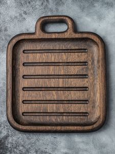 Planche de bois avec design sculpté à la main planche de fabrication de pâtes élégante outil de cuisine écologique nouveauté - Product Image 5