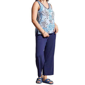 New Style in Stock Women's <b>Knitted</b> <b>Tank</b> <b>Top</b> Sleeveless Gym Wear Eco-Friendly Breathable Quick Dry Crew Neck - Product Image 5