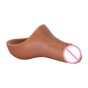 STP 小便器批发 2 合 1 香蕉型假体硅胶塞 适合变性人士 - Product Image 5