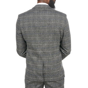 Chaqueta de Tweed con botonadura para mujer, chaqueta de tweed - Product Image 6