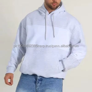 Nouveauté 2026 : Sweat à capuche pour homme style streetwear, respirant, en polaire épaisse, coupe ample, avec poche kangourou - Product Image 1