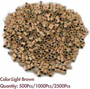 ชุดเครื่องมือต่อผมแบบใช้ซ้ำได้100ชิ้นสีดำไมโครลิงค์ลูกปัด5ชิ้นหมุดโลหะจระเข้ผมไมโคร - Product Image 1