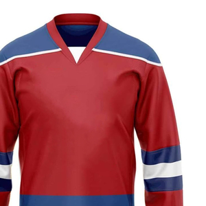 Ensemble de maillots de hockey sur glace personnalisés de haute qualité, quantité en vrac, meilleure qualité, vêtements de sport, uniforme de hockey sur glace - Product Image 4