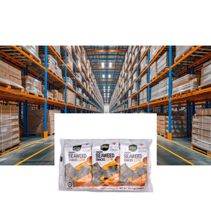 Aperitivos de algas con sabor Barbacoa Wasabi picante y sabor original disponible - Product Image 2