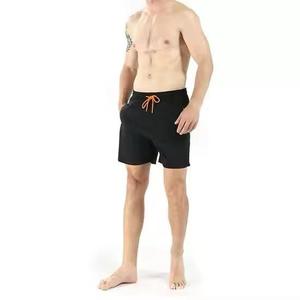 QUICK DRY Shorts Man Striper Swim <b>Trunks</b> Blue Feature Watercolora Zippered Pocket Elastic Waistband and Eco-friendly Fabric - Product Image 5