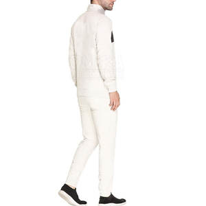 ชุดวอร์มกีฬาฤดูหนาวสำหรับผู้ชายมาใหม่ล่าสุดแห้งเร็วพิมพ์ลายสีพื้นระบายอากาศขนาด XXL PLUS กันลม - Product Image 5