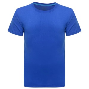 เสื้อยืดผู้ชายสีทึบแนวสตรีท2025ฤดูร้อน | ผ้าฝ้ายแท้โลโก้กำหนดเองสไตล์ฮิปฮอปแบบลำลอง - Product Image 5