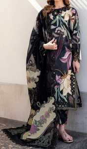 ชุดคุर्ตาสำเร็จรูปสุดหรูสำหรับผู้หญิงและเด็กผู้หญิง เสื้อผ้าอินเดียและปากีสถาน พร้อมเสื้อแอนาร์กาลี กางเกง และผ้าคลุมไหล่ - Product Image 2