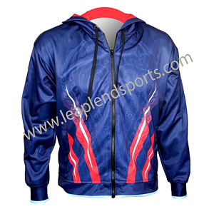 Sudadera con capucha blanca de poliéster 100% unisex, estampado de sublimación ligera, estilo informal con cuello con capucha, venta al por mayor en blanco para la temporada de invierno - Product Image 1