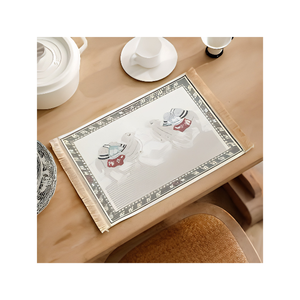 Mantel Individual con Ilustración de Zapatillas Vintage, 30x45cm, 105g, Mantel Creativo Impreso para Cafeterías, Decoración Juvenil, Hecho en India - Product Image 1