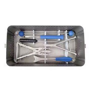 31 Uds. Instrumentos ortopédicos de acero inoxidable de alta calidad Sistema de tornillo pedicular espinal para cirugía de columna fuente de alimentación manual - Product Image 2