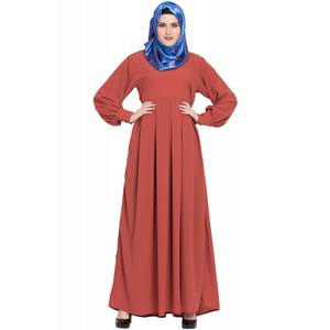 Breathable Latest Design High Quality Silk Modest Muslim Loose Floor Length Four Season Best Design Stylish <b>Abayas</b> for <b>Girls</b> - Product Image 3