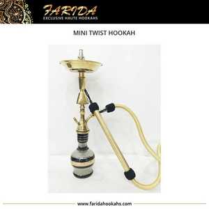 Narguile de latón personalizado de lujo al por mayor Shisha egipcia superior para fumar narguile con técnica Laccquer - Product Image 2