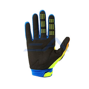 Meilleure vente en ligne sur les gants de motocross en cuir respirant pour hommes, nouvelle conception, doigts complets, antidérapants, sport - Product Image 5