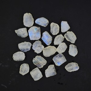 레인보우 월장석 느슨한 원시 원석 크기 8-10mm 6 월 탄생석 월장석 거친 원석 모든 탄생석 사용 가능 - Product Image 4