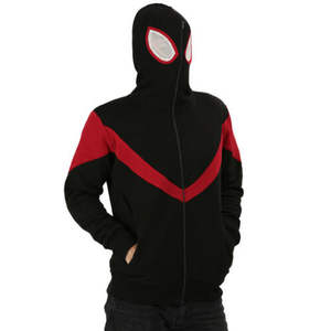 Jersey estampado ODM personalizado de fábrica, sudadera con capucha y cremallera de cara completa, diseño de desplazamiento cruzado de alta calidad para el invierno - Product Image 6