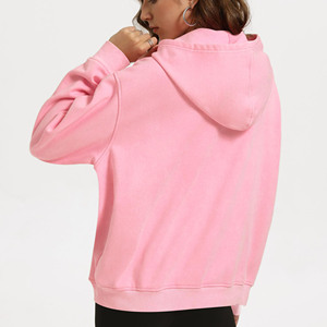 Pull à capuche vintage unisexe avec logo de créateur en vrac et en vrac sweats à capuche pour hommes noir vierge poids lourd délavé à l'acide surdimensionné personnalisé - Product Image 3