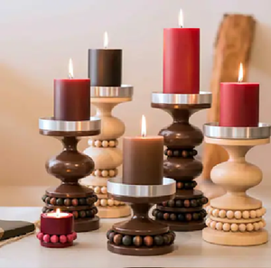 ชุดเชิงเทียนสีโรสโกลด์2ชุดที่ทันสมัยพร้อมสาขาต้นไม้ออร์แกนิกที่ไม่เหมือนใครหรือฐานการออกแบบรากในราคาขายส่ง - Product Image 4