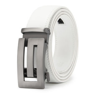 Ceinture en cuir pour homme de haute qualité, conçue pour le confort et la durabilité, convient aux tenues décontractées, de bureau et formelles, respirante - Product Image 2