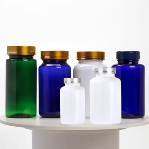 Venta caliente mejor precio píldora botella 120ml 200ml blanco PET medicina embalaje para cápsula botella de vitamina con tapa de plástico - Product Image 3