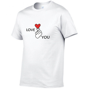 T-shirt à manches courtes classique pour homme, haut en coton pur de qualité supérieure, uni, noir et blanc, décontracté, été, 100% - Product Image 1