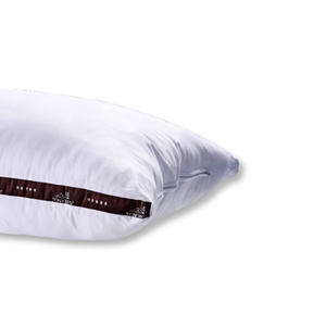 Almohada cómoda para el cuello Tipo de algodón de látex Diseño de color sólido Almohadas de cama de fábrica OEM Personalizable Competitivo al por mayor - Product Image 3