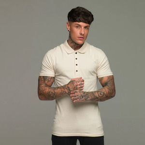 Alta calidad Premium gótico arena hombres para camisas algodón Spandex transpirable secado rápido sólido moda elegante Casual gimnasio desgaste - Product Image 2