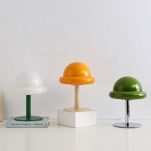 Lámpara de cristal decorativa Led colorida de tendencia caliente, luz de mesa para sala de lectura, mesita de noche, sala de estar - Product Image 1