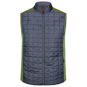 Gilet hybride tricoté personnalisé pour homme, idéal pour le merchandising, gilets légers - Product Image 5