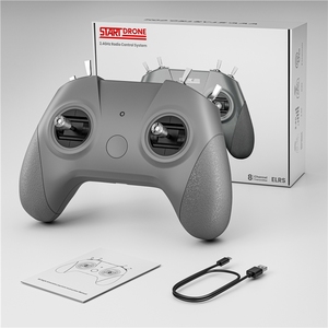 STARTRC C8 8CH Transmisor <span class=keywords><strong>de</strong></span> Drones, <span class=keywords><strong>Simulador</strong></span> FPV, Control Remoto con Empuñadura <span class=keywords><strong>de</strong></span> Carreras, Compatible con Aviones RC, <span class=keywords><strong>Barcos</strong></span>, Quadcopters, ABS <span class=keywords><strong>PC</strong></span> - Product Image 3