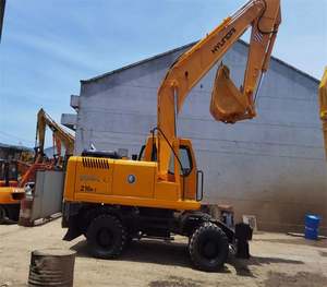 NUEVA Excavadora de Ruedas de 21 Toneladas 210W-7 2026, Excavadora Móvil Hidráulica de Uso Pesado para Construcción de Carreteras y Minería, Mejor Precio - Product Image 5