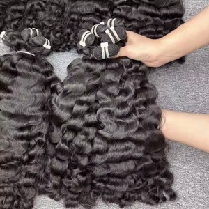 Cheveux humains vierges vietnamiens Cuticule alignée Cheveux bruts bouclés - Product Image 2