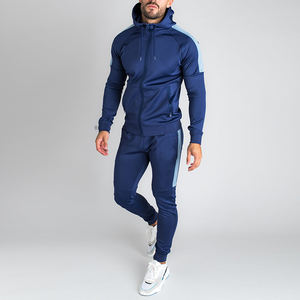 Survêtements de sport personnalisés pour hommes Survêtements de sport 2 pièces à la mode Ensembles de survêtements pour hommes Survêtements en vrac Logo personnalisé - Product Image 6