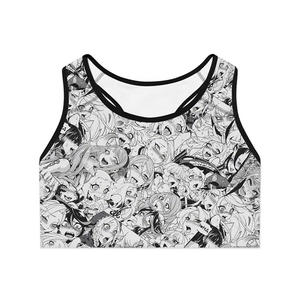 Sujetador Deportivo Profesional de Corte Ajustado para Mujer, Diseño Personalizado, Sujetador Deportivo Sublimado para Gimnasio y Entrenamiento - Product Image 3