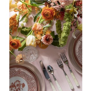 Grossiste Ensemble de couverts en acier inoxydable manche en os blanc pour la maison et le mariage Vaisselle de table Ensemble de couverts en argent - Product Image 6