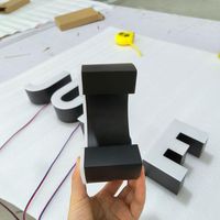 Letrero Luminoso Acrílico Personalizado, Letras 3D con Canal de Luz LED, Letrero Luminoso para Fachada de Tienda, Letrero con Logotipo LED para Negocios, Señalización Exterior
