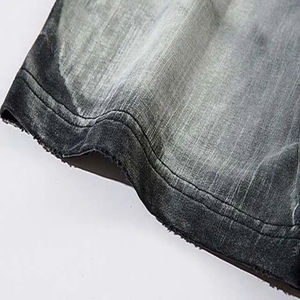 Camisa de cuello liso de gran tamaño 100% algodón de peso pesado logotipo personalizado Tie Dye estampado tela de punto Unisex de alta calidad su propio diseño - Product Image 6