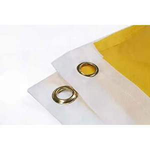 แพ็ค 10 ธง Gadsden ลาย Don't Tread On Me - ธงชาติขนาด 3x5 ฟุต สำหรับติดตั้งภายนอก พร้อมห่วงทองเหลือง 2 ชิ้น (สีเหลือง) - Product Image 2