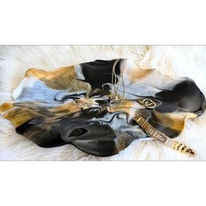 Nuevo tazón de servicio de resina blanca de diseño hecho a mano de estilo lujoso al mejor precio - Product Image 4