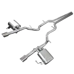 High Performance Tc 4 Titanium Exhaust System Piping For Jaguar F-pace 3.0t Performance Pipe
