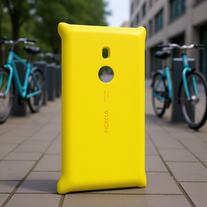 Funda Original para Nokia Lumia 925 Amarilla con Función de Carga Inalámbrica CC-3065 - Product Image 3