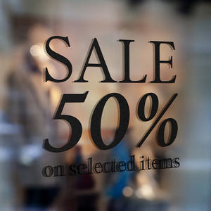 Autocollants en vinyle noir résistant aux UV, lettres et chiffres, 192 mm x 30 mm, à usage unique, pour la signalisation promotionnelle et la marquage des véhicules - Product Image 3