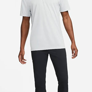 Tissé à motif uni pour polos, court, brodé Technics, évacuant l'humidité, pour hommes - Product Image 5