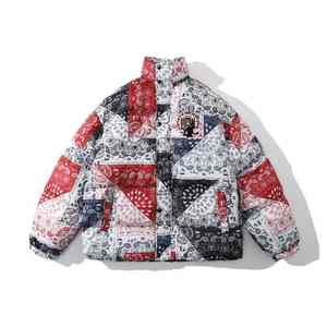 UNIQUE GYM WEAR - Chaqueta Acolchada de Poliéster para Hombre, con Capucha, Impermeable, Ecológica, con Estampado Personalizado, para Invierno - Product Image 3