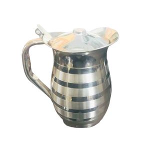 Cruche en acier inoxydable de haute qualité avec couvercle Hot Sell par le fabricant de matériaux métalliques - Product Image 4