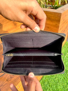 Patrón occidental, billetera tallada a mano, borde de embrague con color turquesa, billetera de piel de vaca, billeteras de usos múltiples - Product Image 6