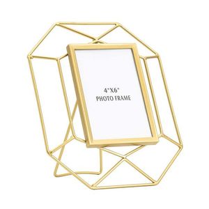 The <b>Metal</b> Wave Modern Iron <b>Metal</b> Durable Lightweight Rectangle Photo <b>Frame</b> for Living Room Decor Custom Size Table Top-Gifts - Product Image 6