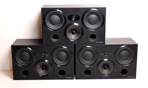 Nouvelles enceintes home cinéma 3 voies L-C-R CT7.3 LCRS (noires) LNIB w374, nouvelle arrivée, qualité supérieure, design élégant - Product Image 5