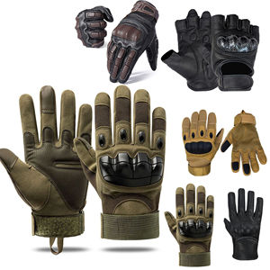 Guantes de carreras de dedo completo personalizados con nuevo diseño impermeable pantalla táctil compatible motorista guantes de moto de cuero - Product Image 1