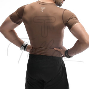 Camisetas de Compresión Personalizadas al por Mayor para Hombre - Camiseta Deportiva de Manga Larga de Secado Rápido, Tejido de Spandex/Poliéster de 220 g, Diseño Digital - Product Image 3
